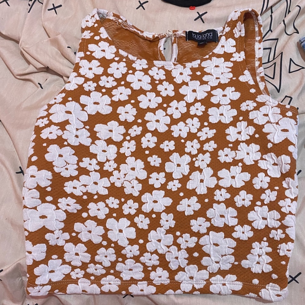 Womens Crop Tank Top